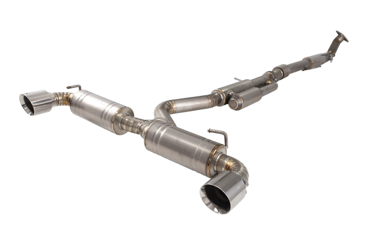 Xforce 3" Cat-Back System, Titanium-3