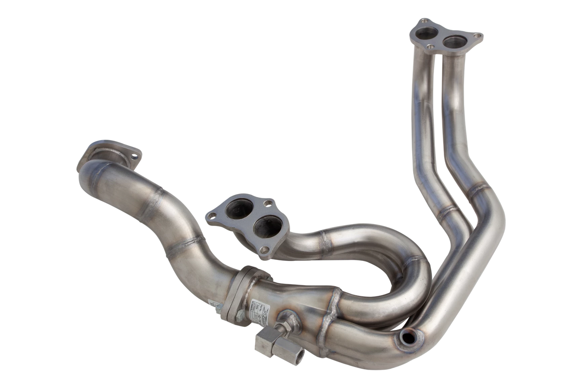 Xforce 4 into 1 Header 1″5/8 (Unequal Length) with overpipe, 304 Stainless Steel-2
