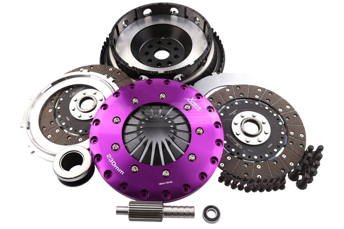 Xtreme Performance - Conversion Clutch Kit Inc SMF - 230mm Twin Solid Organic