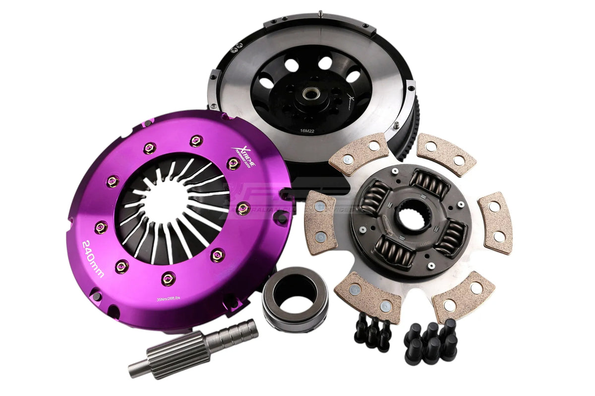 Clutch Kit - Xtreme Performance Race Sprung Ceramic Incl Flywheel 910Nm