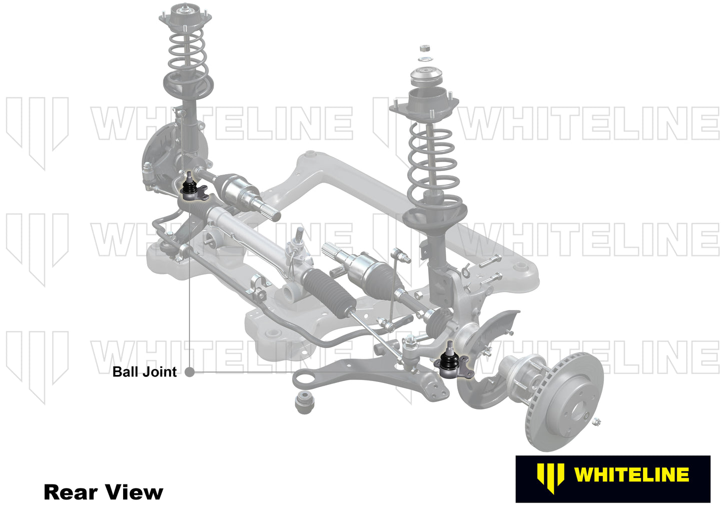 KCA485 - Roll Centre/Bump Steer - Correction Kit