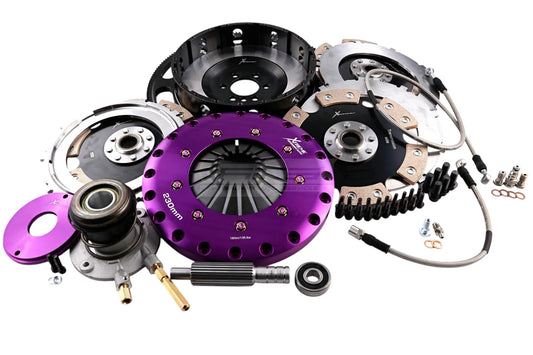 Xtreme Performance - 230mm Rigid Ceramic Triple Plate Clutch Kit Incl Flywheel & CSC