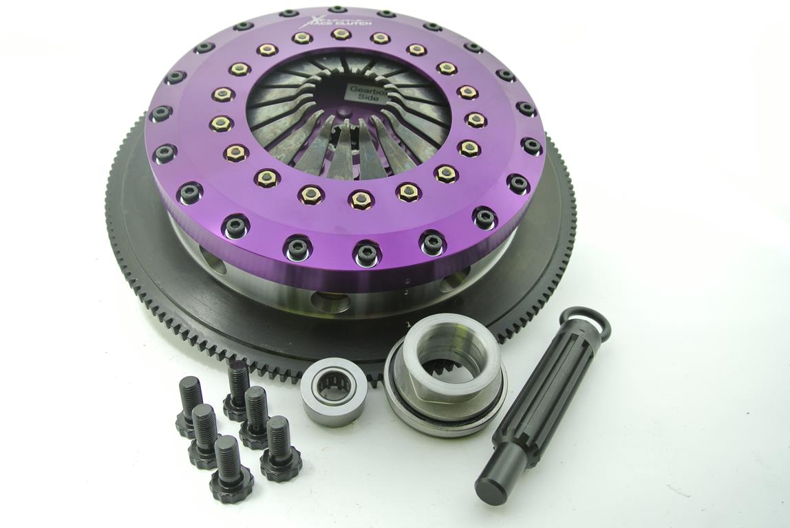 Xtreme Performance - 230mm Organic Twin Plate Clutch Kit Incl Flywheel 1200Nm