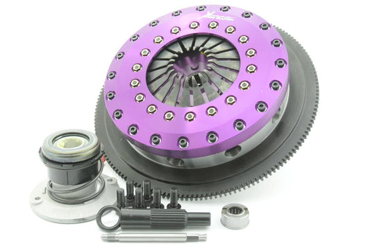 Xtreme Performance - 230mm Rigid Ceramic Twin Plate Clutch Kit Incl Flywheel & CSC 1800Nm