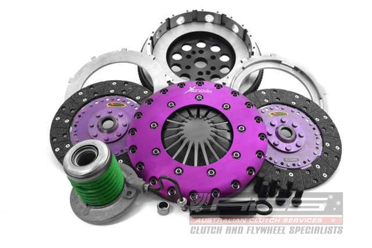 Xtreme Performance - 230mm Organic Twin Plate Clutch Kit Incl Flywheel & CSC 1200Nm