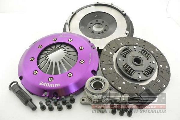 Clutch Kit - Xtreme Performance Heavy Duty Organic Incl Flywheel & CSC 600Nm