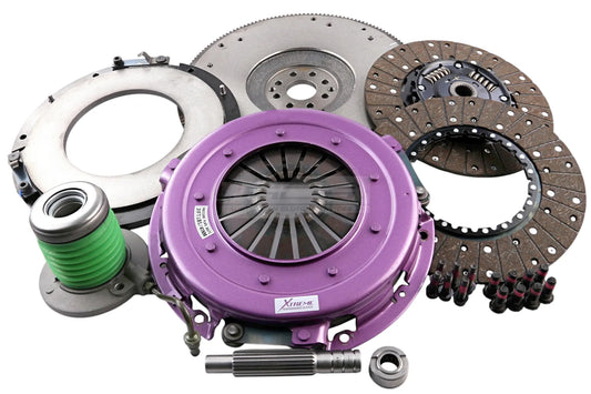 Xtreme Performance - 270mm Organic Twin Sprung Plate Clutch Kit Incl Flywheel & CSC 1000Nm