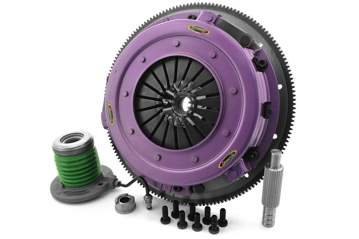 Xtreme Performance - 270mm Organic Twin Plate Clutch Kit Incl Flywheel & CSC 1300Nm