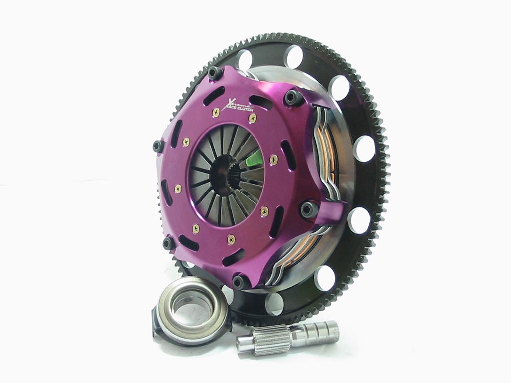 Xtreme Performance - 184mm Sprung Ceramic Twin Plate Clutch Kit Incl Flywheel 1220Nm