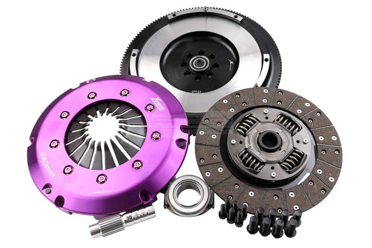 Clutch Kit - Xtreme Performance Heavy Duty Organic Incl Flywheel 600Nm Conversion kit Dual-mass to solid flywheel (Service kit part number is KHN24037-1A)