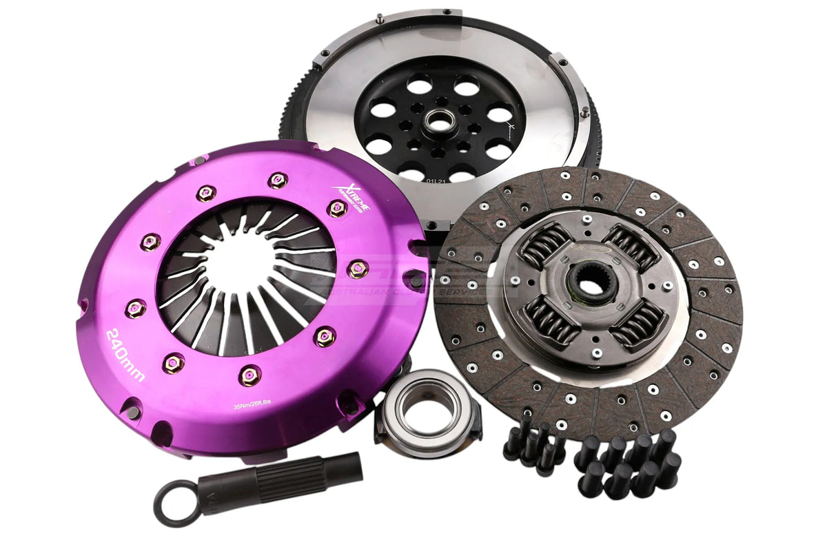 Clutch Kit - Xtreme Performance Heavy Duty Organic Incl Flywheel 600Nm