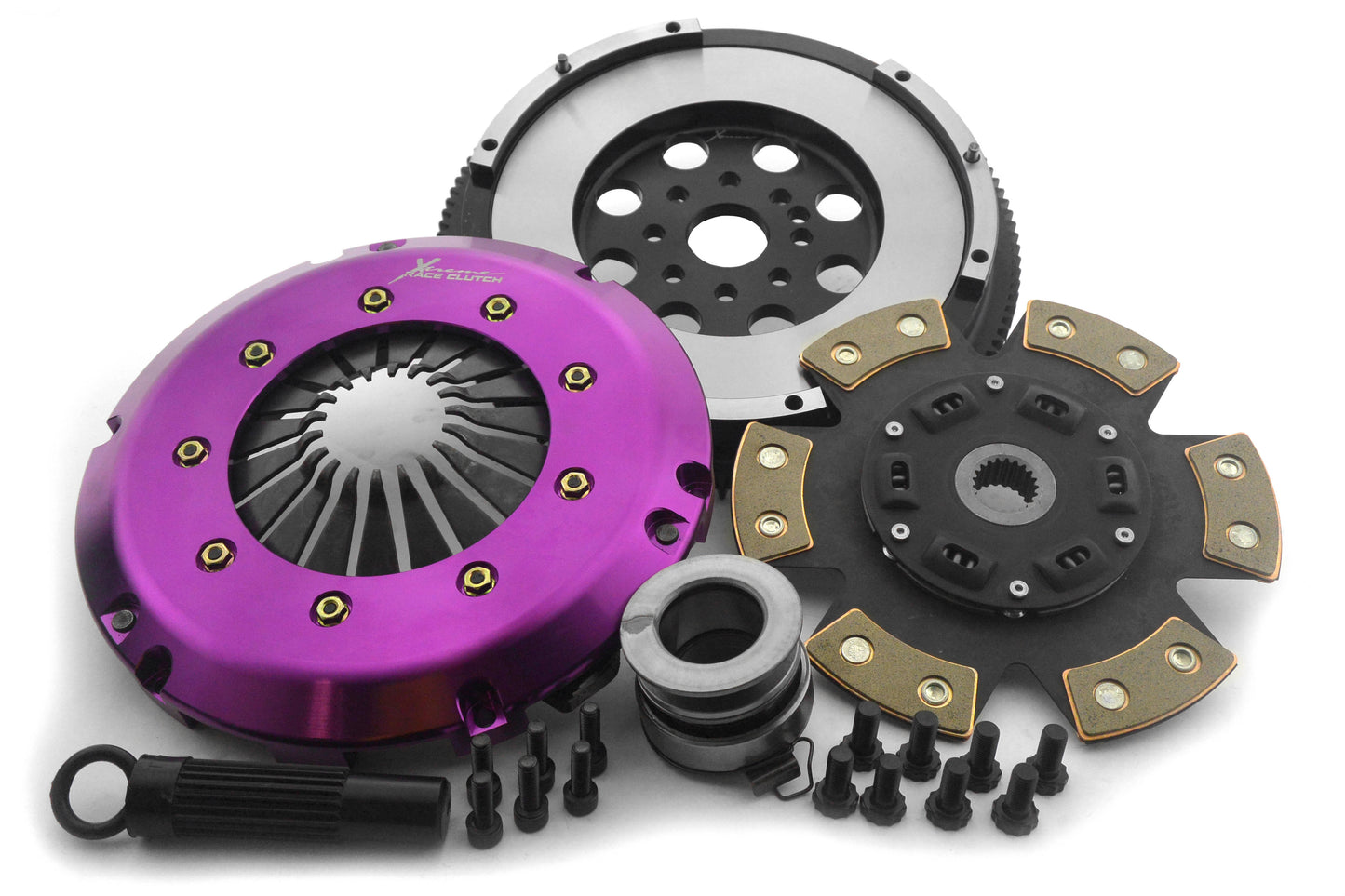 Clutch Kit - Xtreme Performance Race Sprung Ceramic Incl Flywheel 910Nm