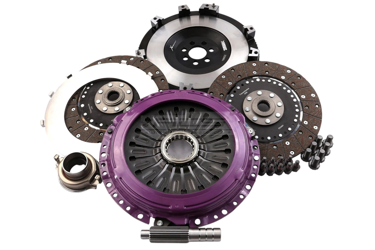 Xtreme Performance - 230mm Organic Twin Plate Clutch Kit Incl Flywheel 1200Nm