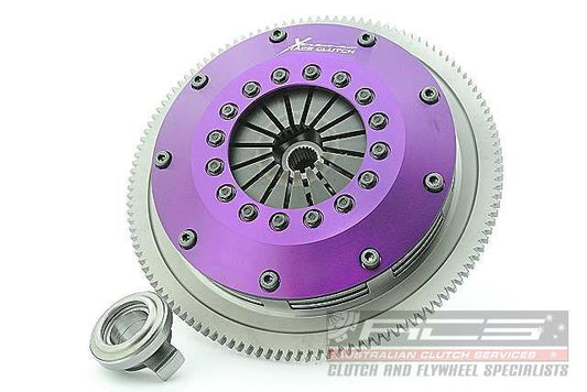 Xtreme Performance - 200mm Sprung Ceramic Twin Plate Clutch Kit Incl Flywheel 1200Nm