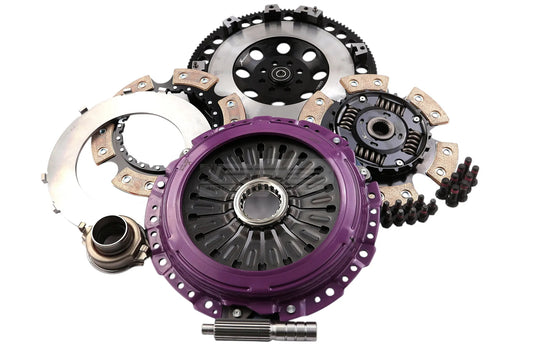 Xtreme Performance - 230mm Sprung Ceramic Twin Plate Clutch Kit Incl Flywheel 1000Nm