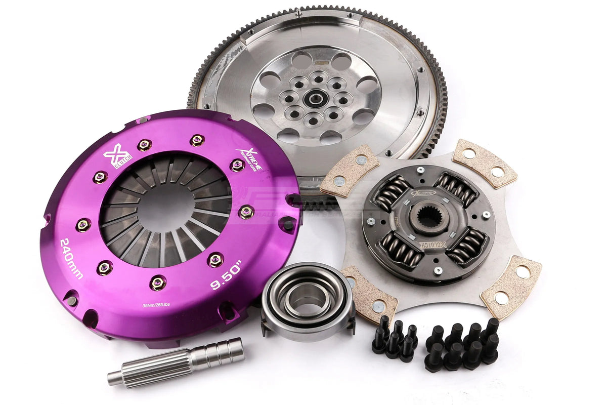 Clutch Kit - Xtreme Performance Race Sprung Ceramic Incl Flywheel 910Nm