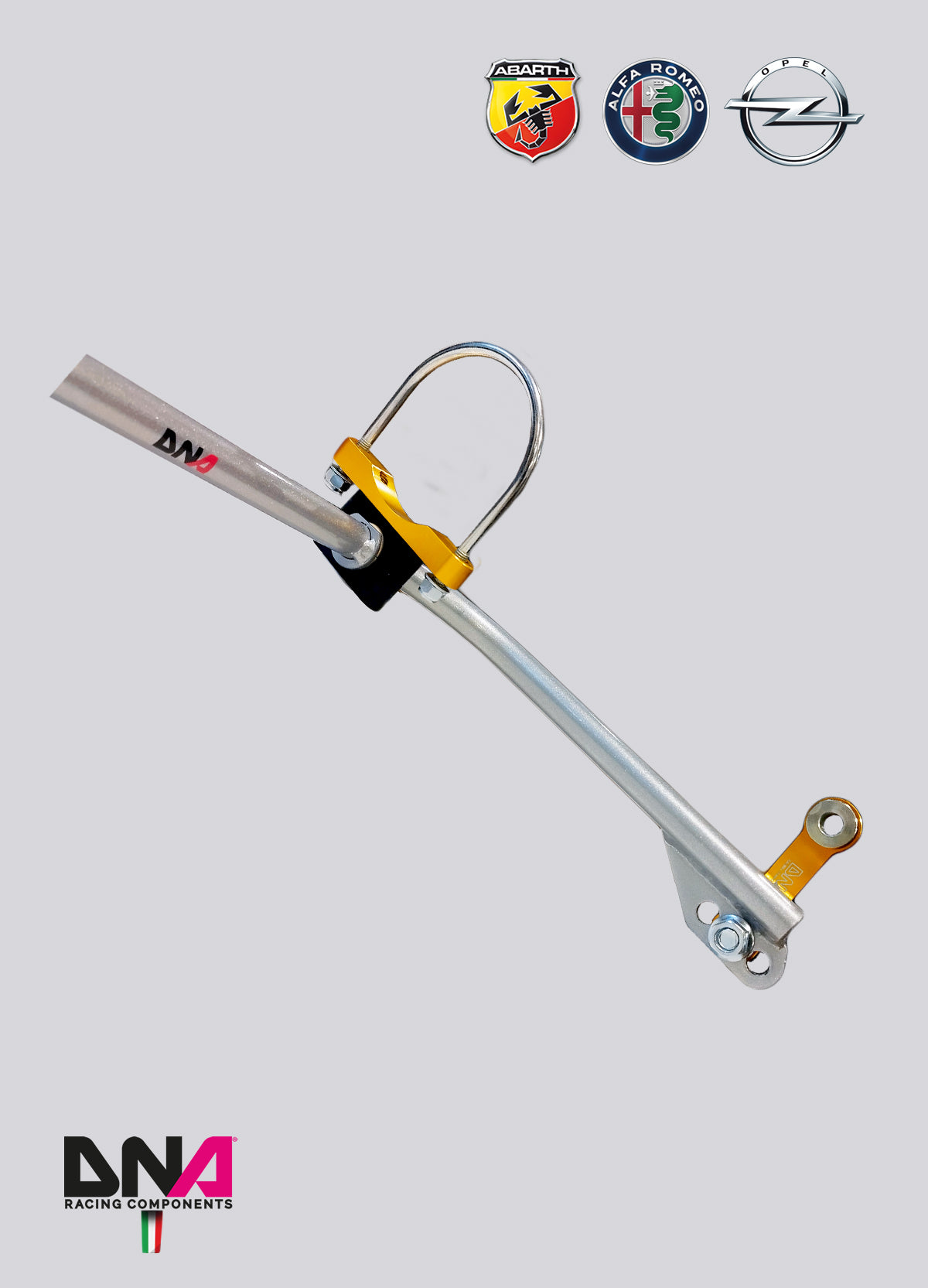 PC0167 Kit barra antirollio posteriore regolabile DNA Racing FIAT Grande Punto, Alfa Romeo Mito, Opel Corsa D/E, Opel Adam