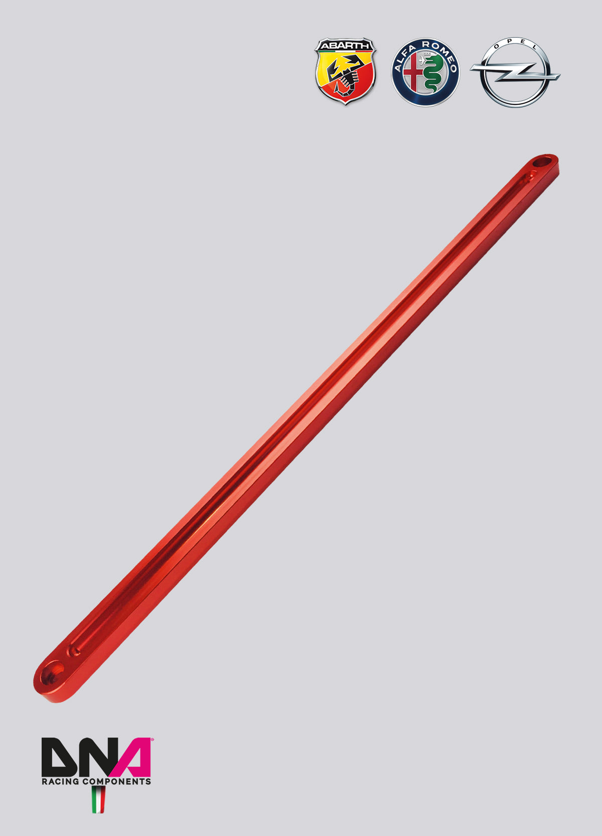 PC0171 Kit barra slitta singola anteriore DNA Racing FIAT Grande Punto, Alfa Romeo Mito, Opel Corsa D/E, Opel Adam