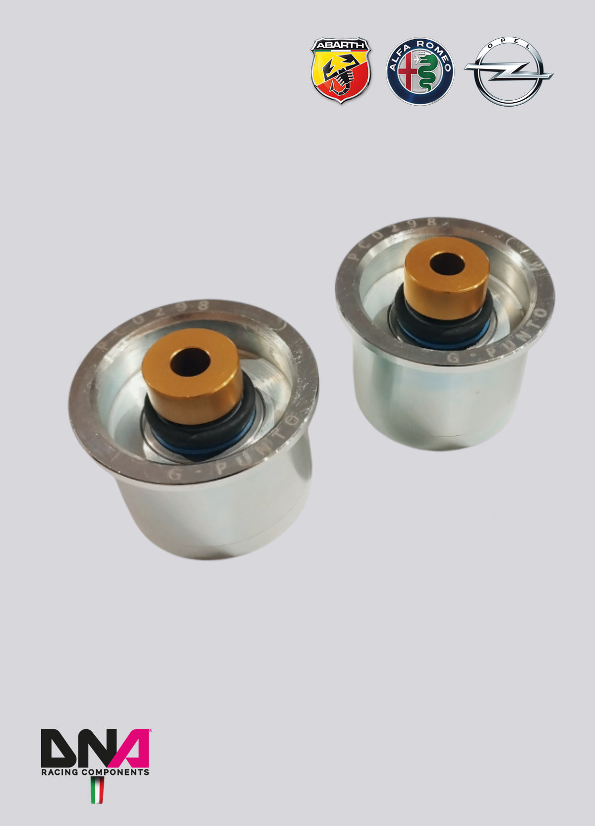 PC0298 Kit uniball ponte posteriore DNA Racing FIAT Grande Punto, Alfa Romeo Mito, Opel Corsa D/E, Opel Adam