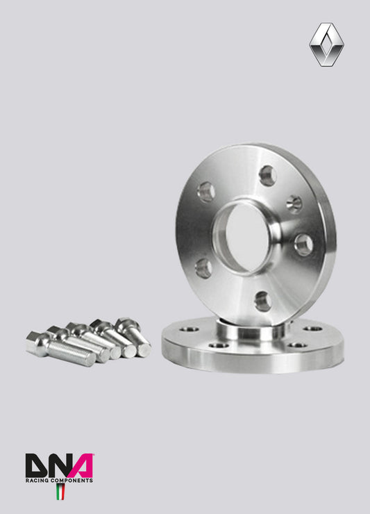 PC0322 Coppia distanziali con viti DNA Racing Renault Clio 3 non standard 5mm
