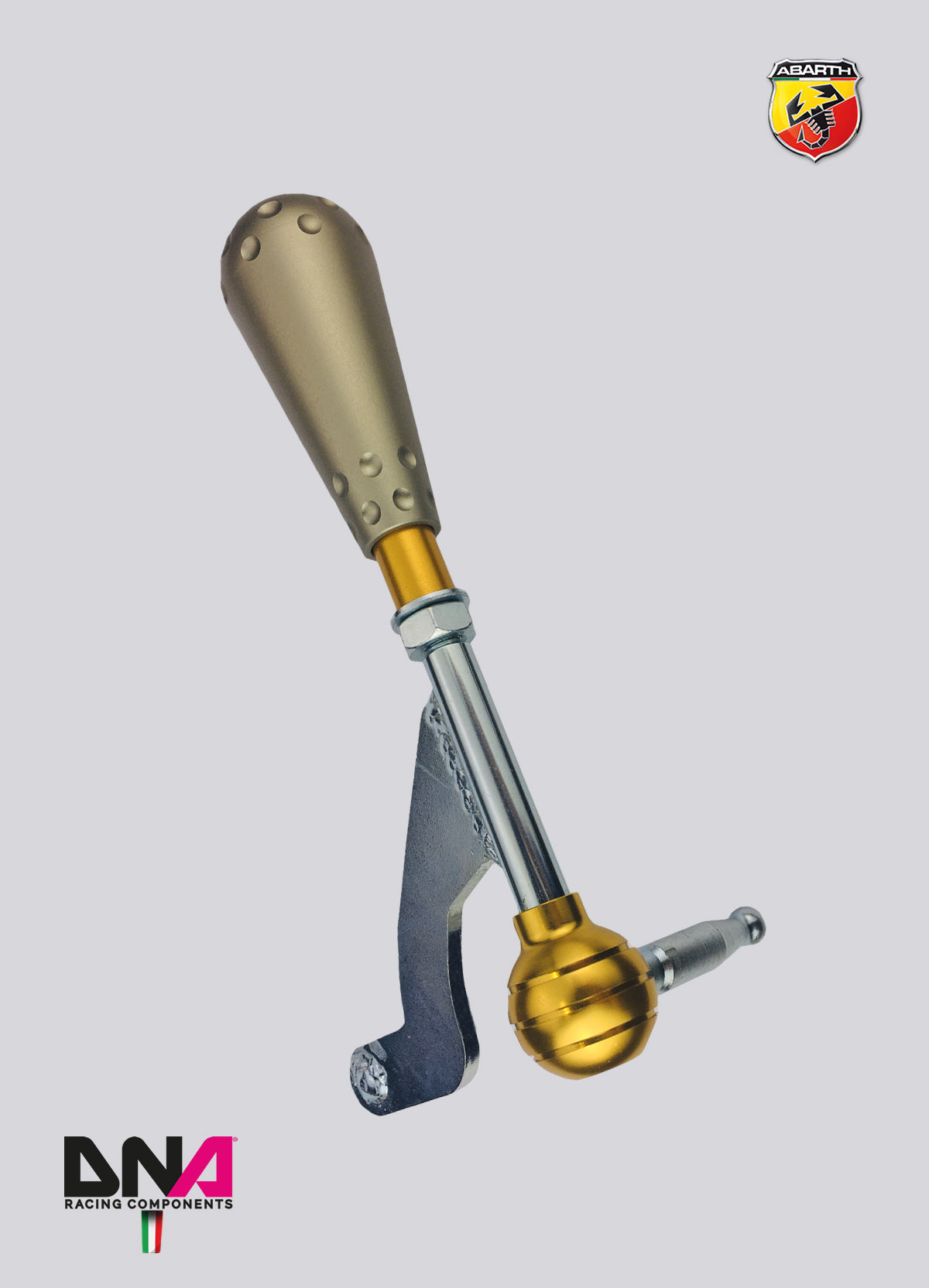 PC0401T FIAT 500 Abarth DNA Racing stage 2 short quick shift con pomello 695 style anodizzato titanio