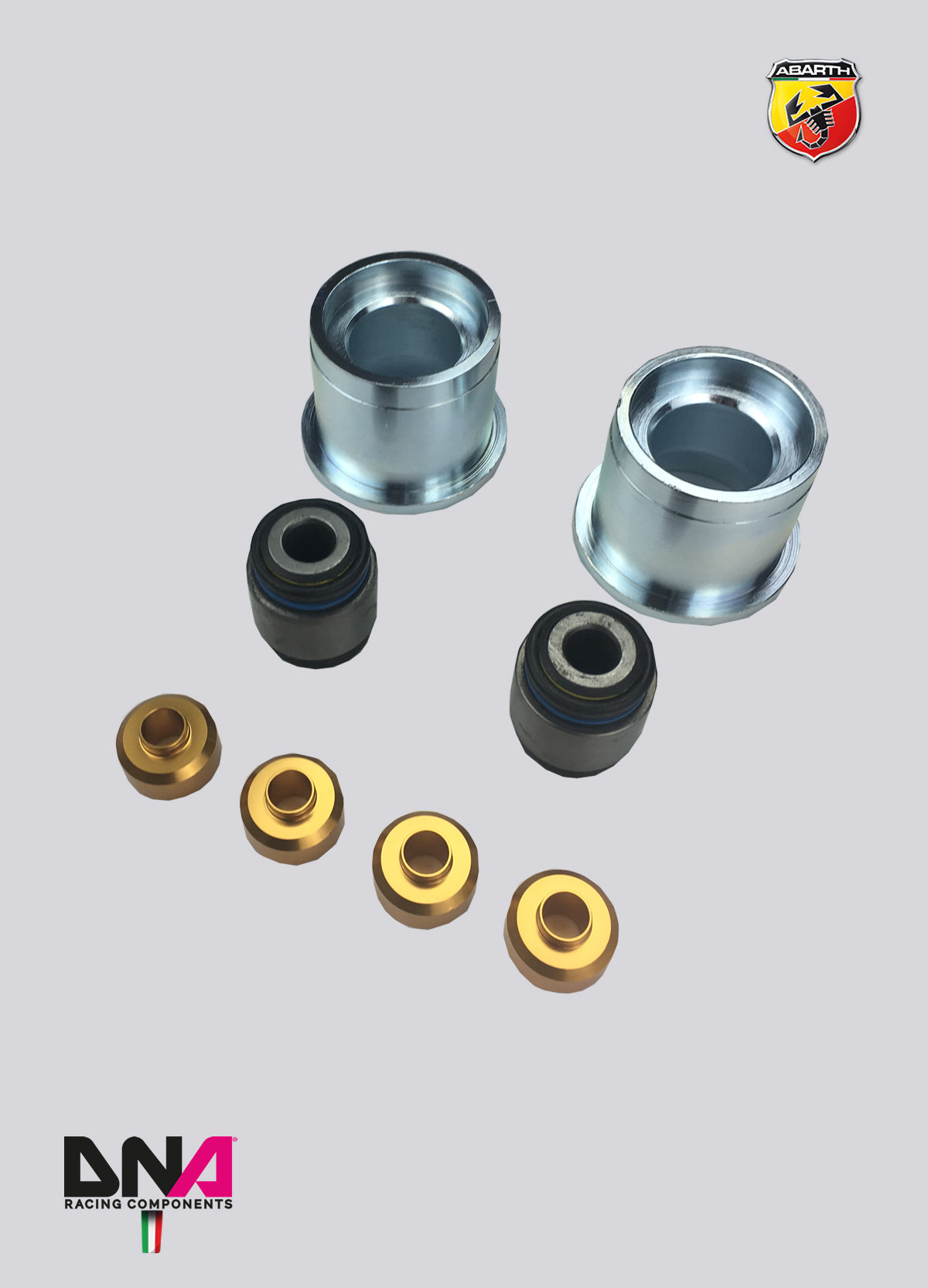 PC0500 Kit uniball ponte posteriore DNA Racing FIAT 500 Abarth USA