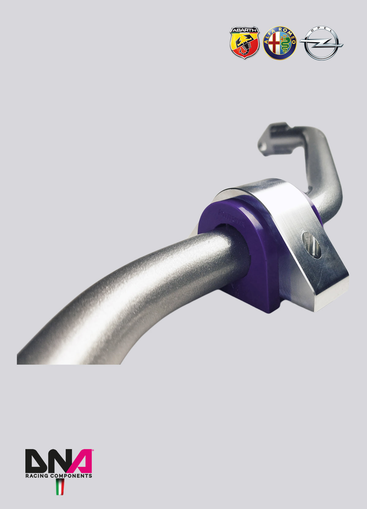 PC0570 Kit Barra antirollio anteriore DNA Racing FIAT Grande Punto, Alfa Romeo Mito, Opel Corsa D/E, Opel Adam