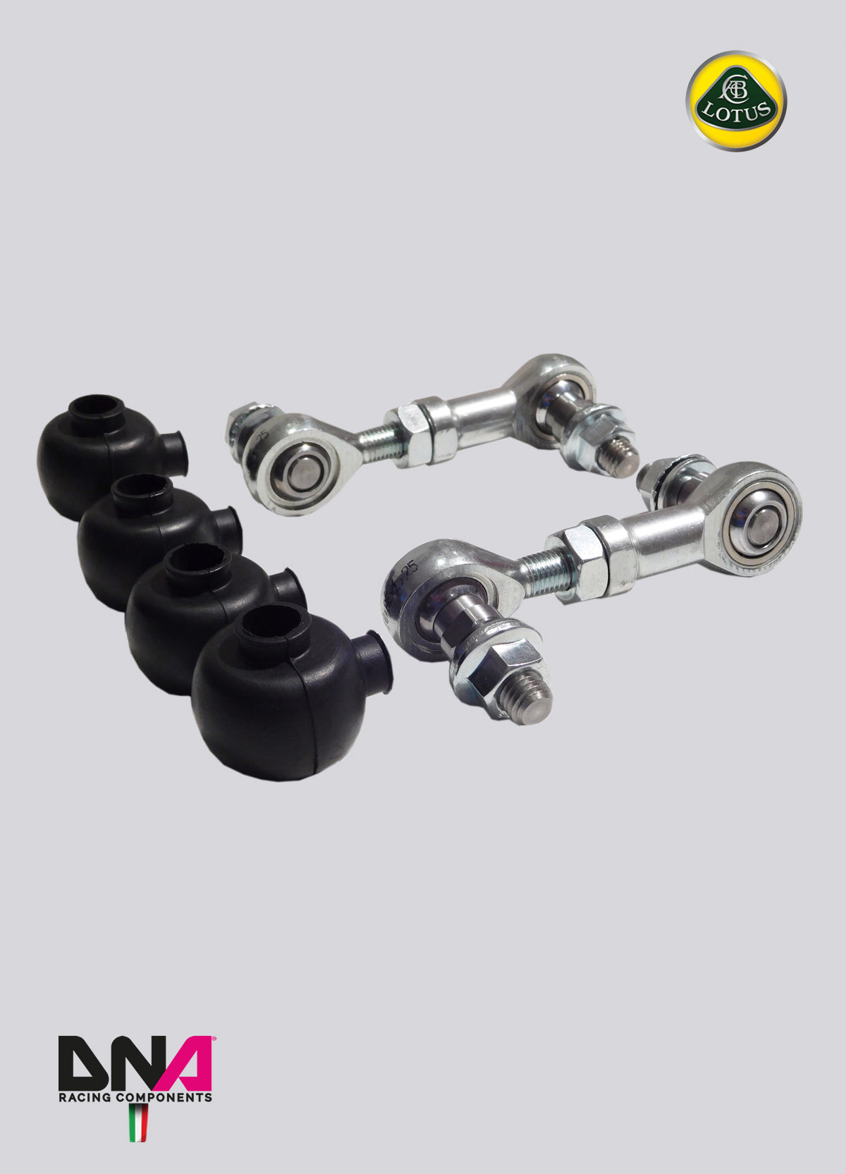 PC0717 Kit tiranti antirollio anteriori DNA Racing Lotus Elise Exige