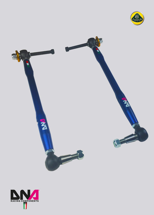 PC0753 Kit tiranti convergenza su uniball DNA Racing Lotus Elise Exige S2