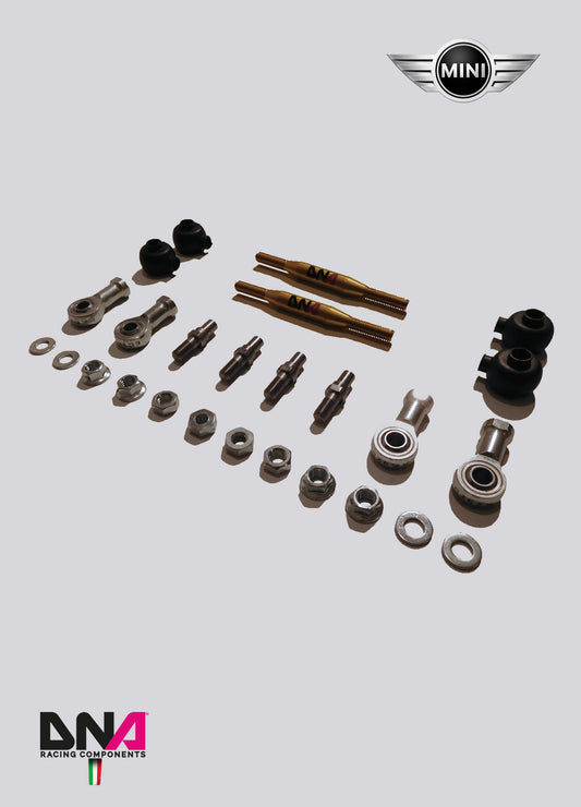 PC0811 Kit tiranti barra antirollio posteriore DNA Racing Mini R55 R56 R57