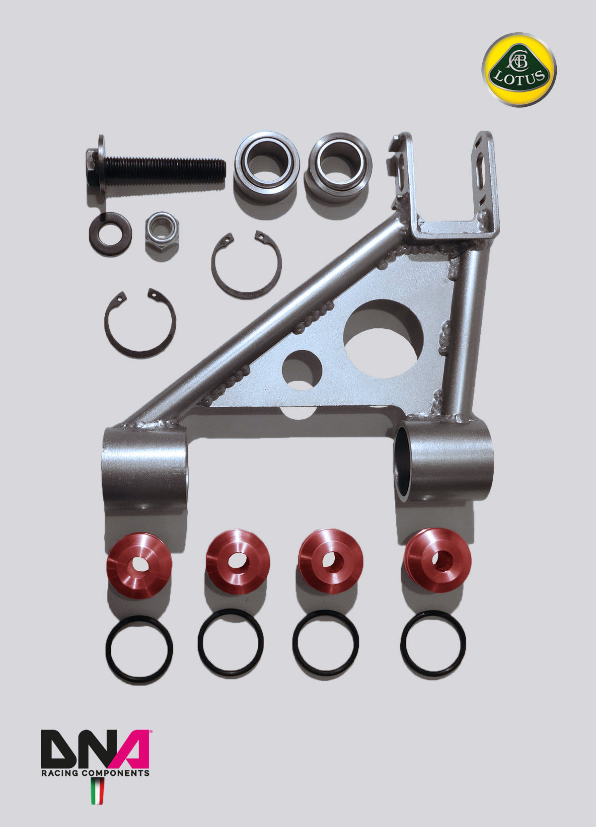 PC0839 Kit trapezi posteriori superiori DNA Racing Lotus Exige V6 S3