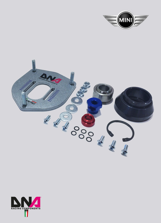 PC0881 Kit top mount regolabile su uniball DNA Racing Mini Cooper R55-R56-R57
