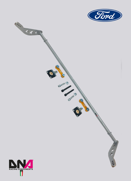 PC0978 Kit barra antirollio posteriore regolabile Ø 20x3mm DNA Racing Ford Fiesta MKVII