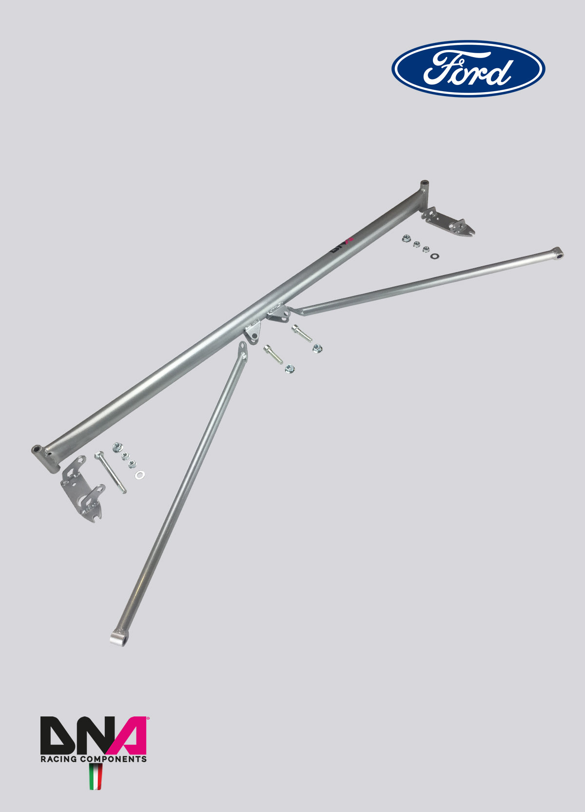 PC1023 Kit barra a duomi posteriore con tiranti DNA Racing Ford Fiesta MKVII