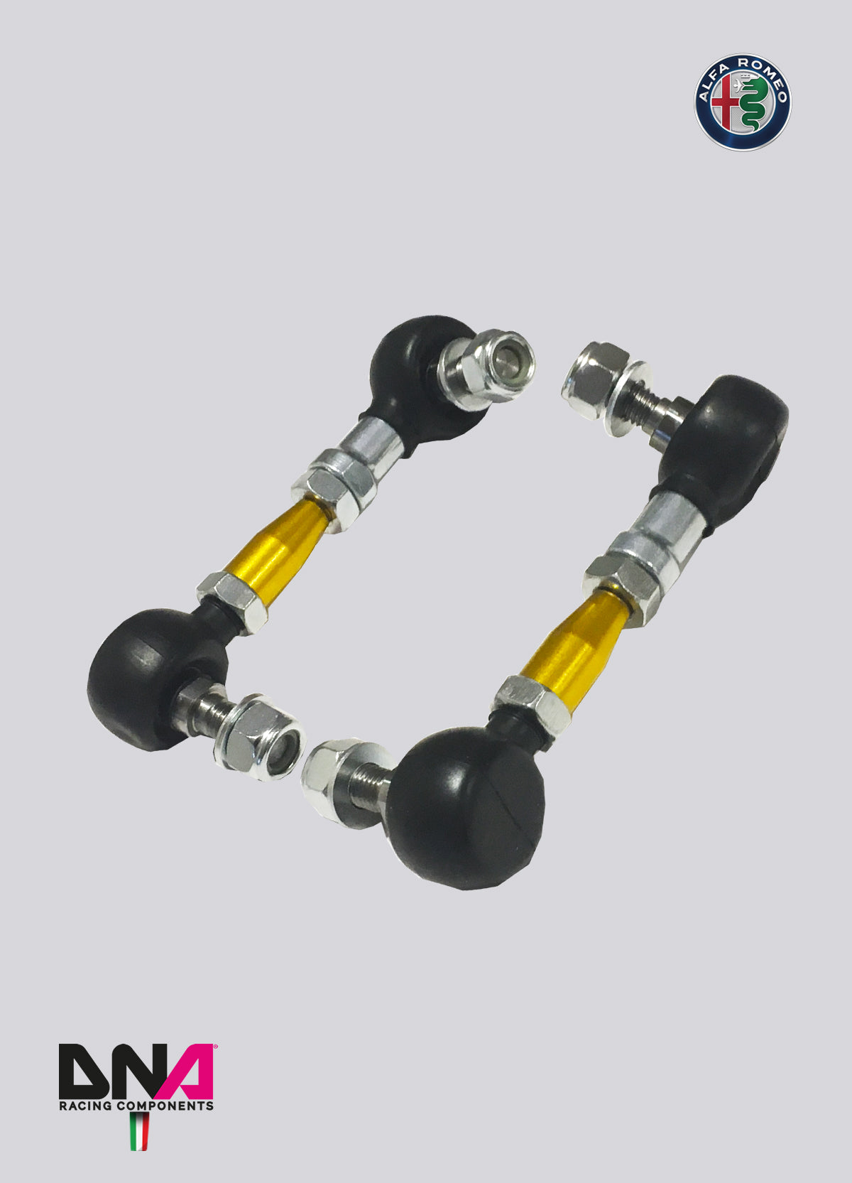 PC1055 Kit tiranti barra antirollio posteriore DNA Racing Alfa Romeo Giulietta
