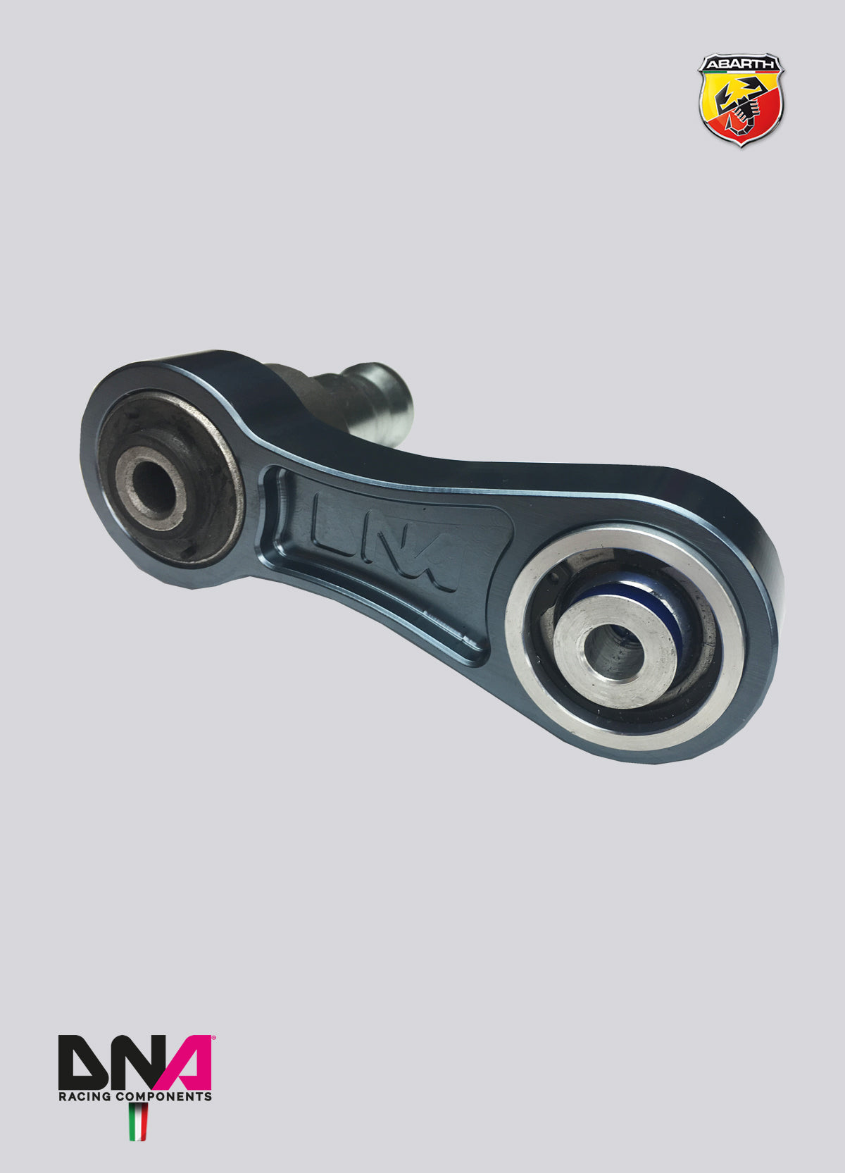 PC1120 Kit supporto motore lato cambio su uniball Motorsport DNA Racing 500 Abarth versione EU