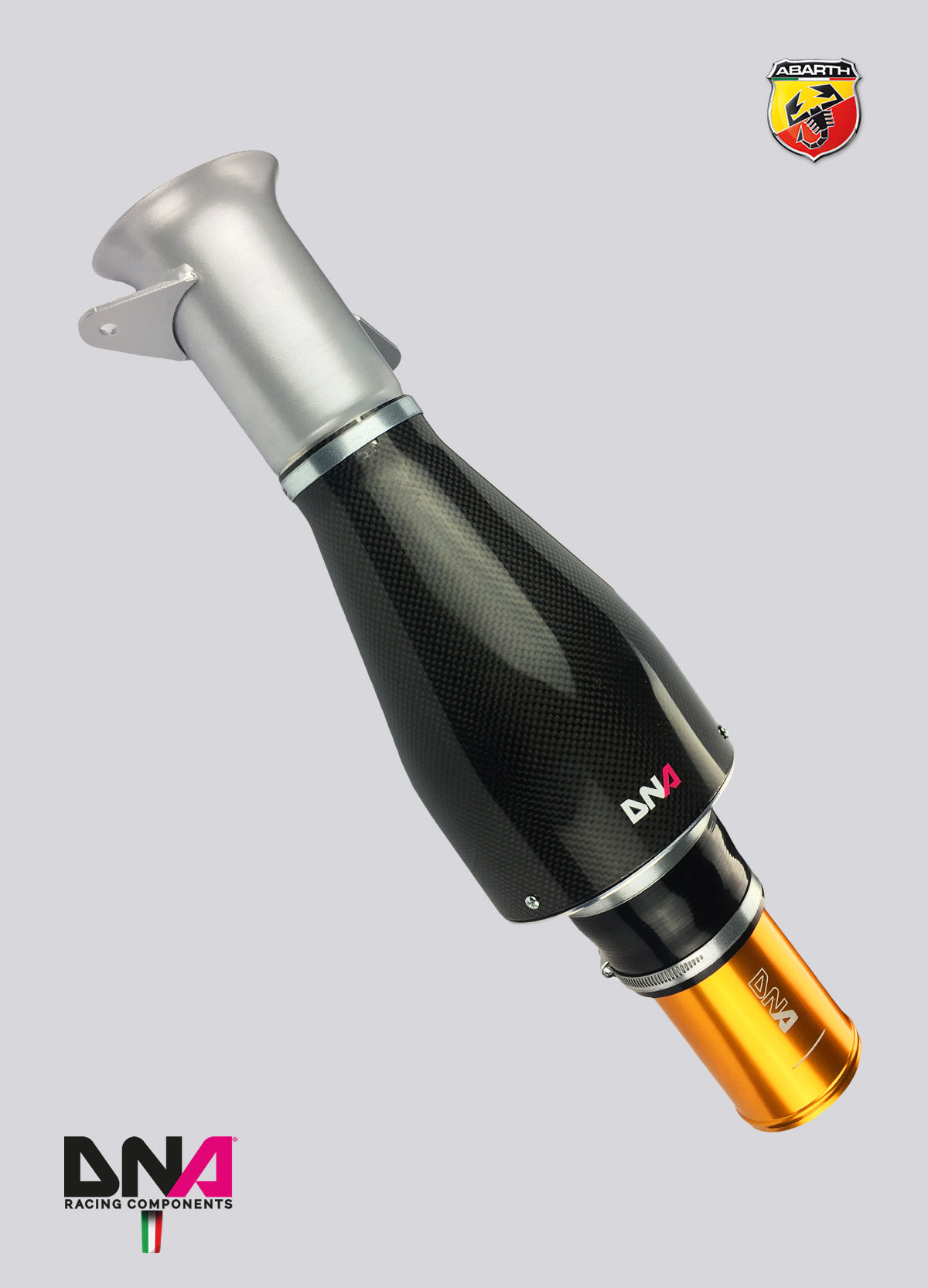 PC1563 Kit aspirazione "fredda" con sistema Venturi in carbonio abarth 500/595/695