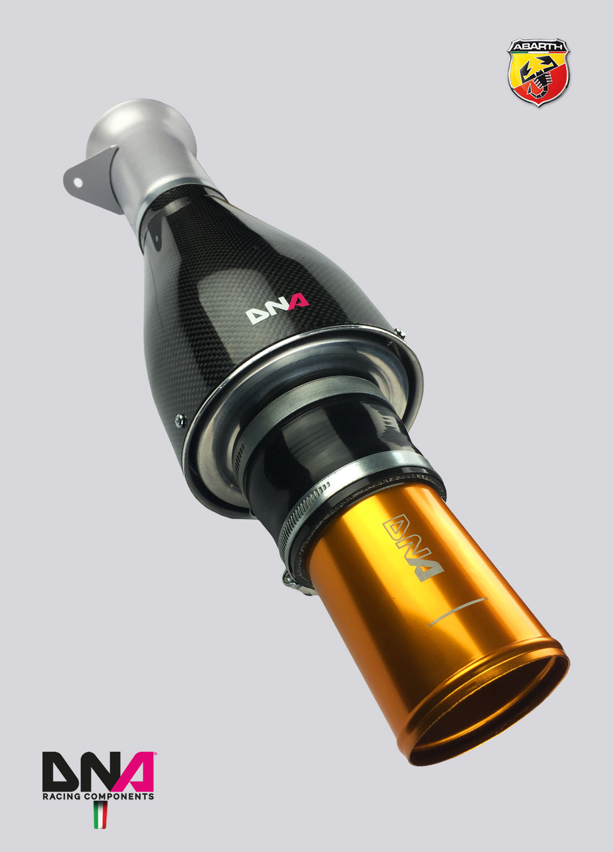 PC1563 Kit aspirazione "fredda" con sistema Venturi in carbonio abarth 500/595/695