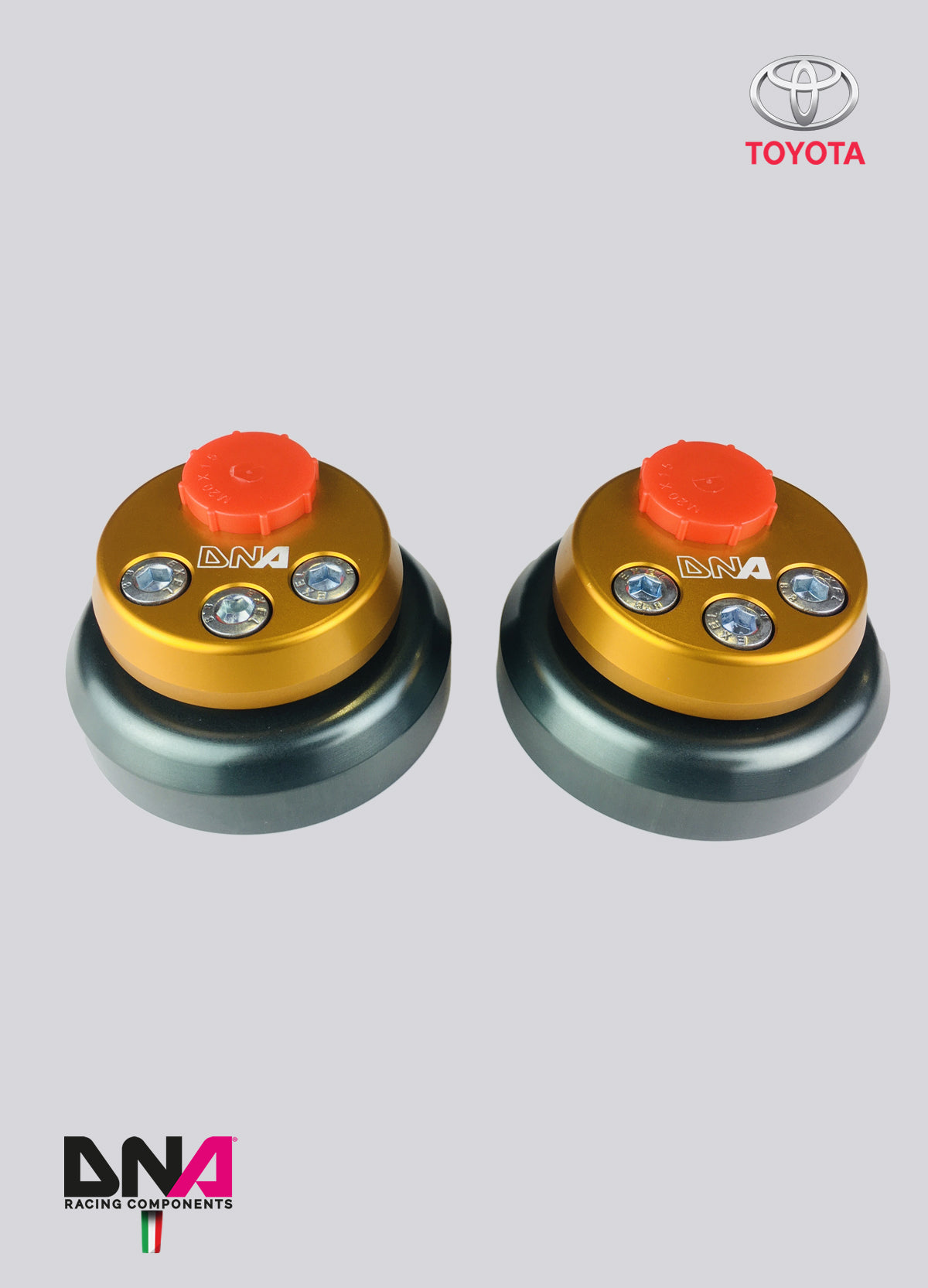 PC1600 Kit top mount regolabile DNA Racing Toyota GR Yaris MK1