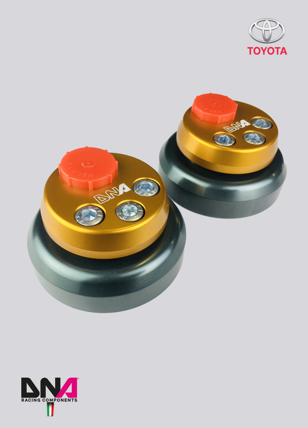 PC1600 Kit top mount regolabile DNA Racing Toyota GR Yaris MK1