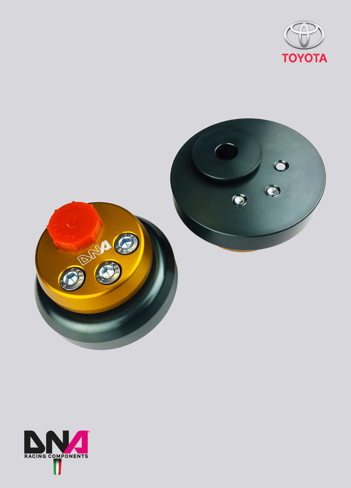 PC1600 Kit top mount regolabile DNA Racing Toyota GR Yaris MK1