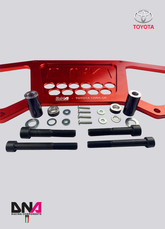 PC1617 Kit rinforzo slitta sospensione anteriore DNA Racing Toyota GR Yaris Mk1, Toyota GR Yaris Mk2