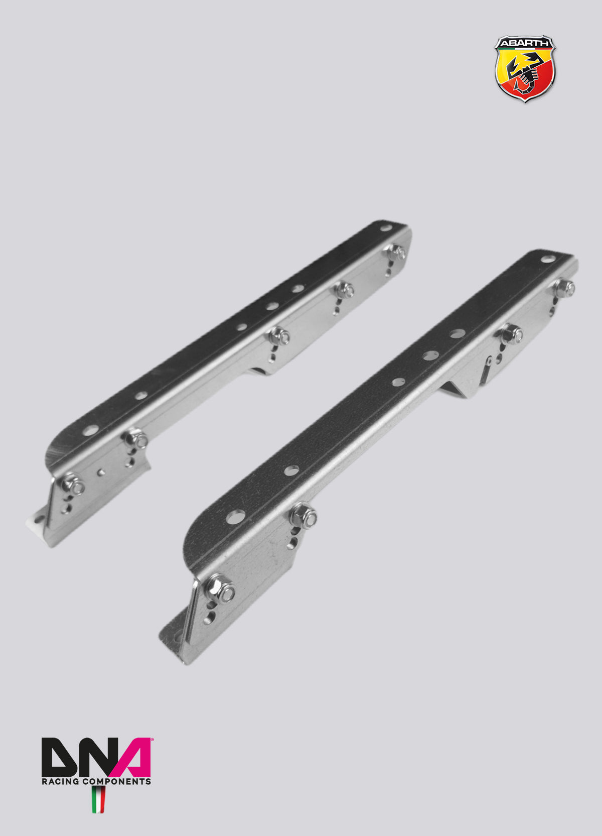 PC1861 DNA Racing abbassamento sedile regolabile Sabelt lato passeggero 500 Abarth versione EU