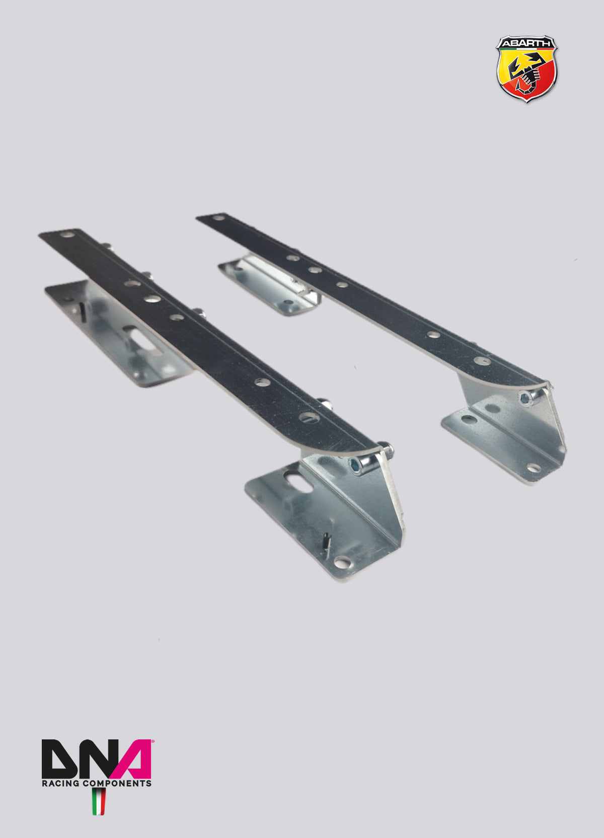 PC1861 DNA Racing abbassamento sedile regolabile Sabelt lato passeggero 500 Abarth versione EU