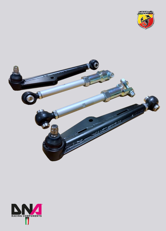 PC1415 Kit trapezi regolabili DNA Racing FIAT 500 Abarth versione US