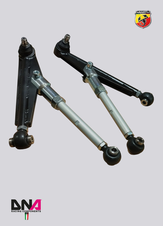 PC1910 Kit trapezi regolabili DNA Racing FIAT 500 Abarth versione EU