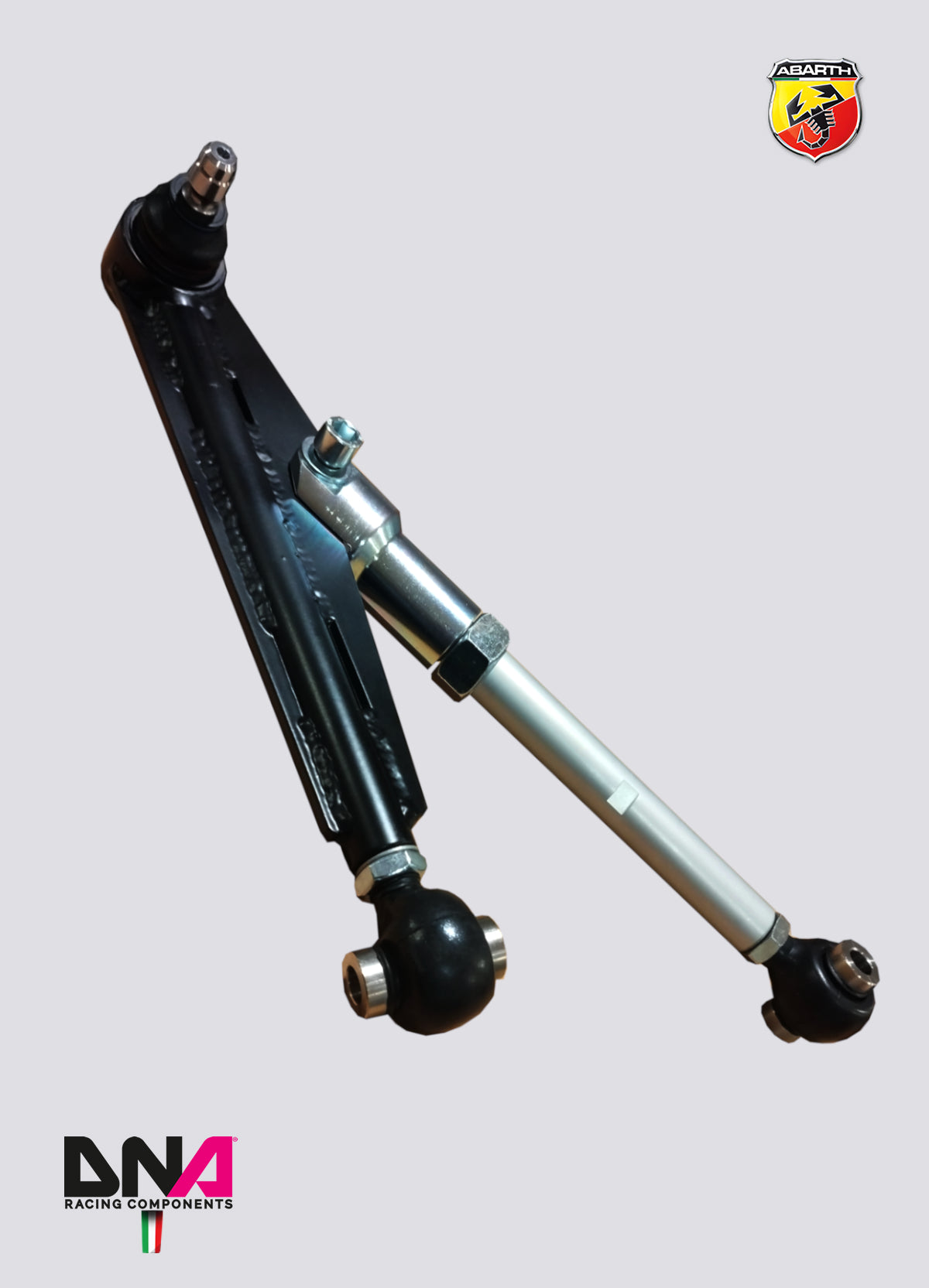 PC1415 Kit trapezi regolabili DNA Racing FIAT 500 Abarth versione US