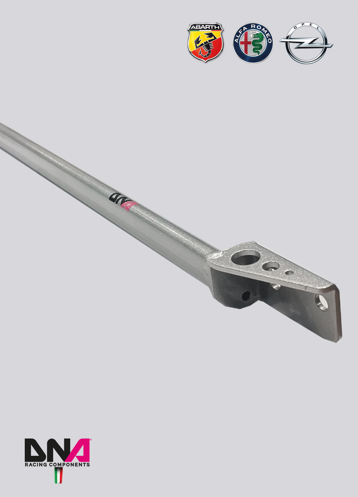 PC1928 Kit barra duomi anteriore DNA Racing Grande Punto Abarth, Alfa Romeo Mito