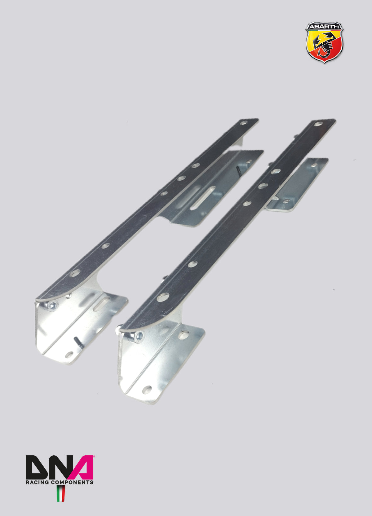PC1952 Kit DNA Racing abbassamento sedile regolabile Sabelt lato guida 500 Abarth versione EU