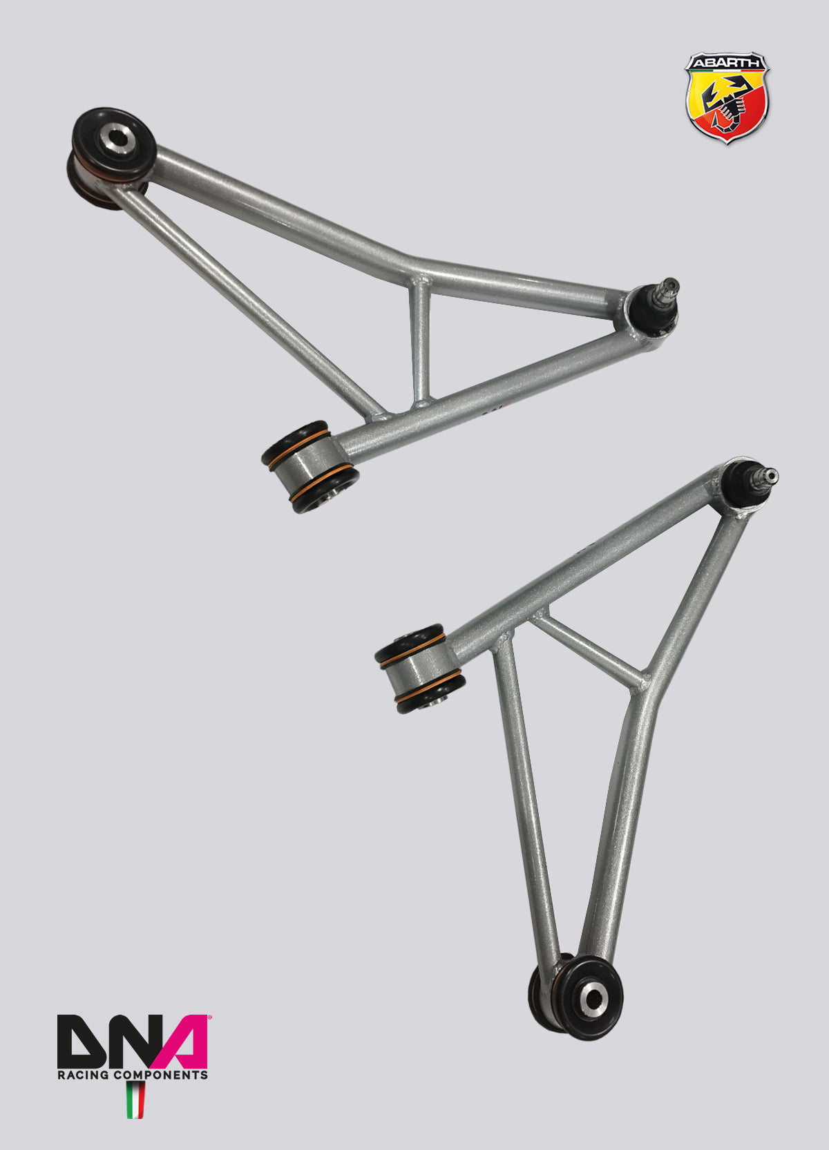 PC1980 Kit trapezi anteriori DNA Racing FIAT 500 Abarth